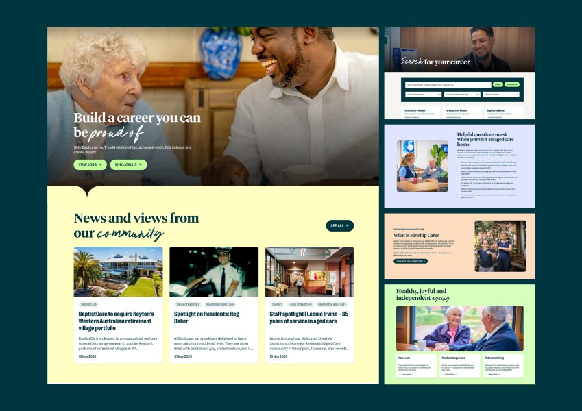 Baptcare / BaptistCare website